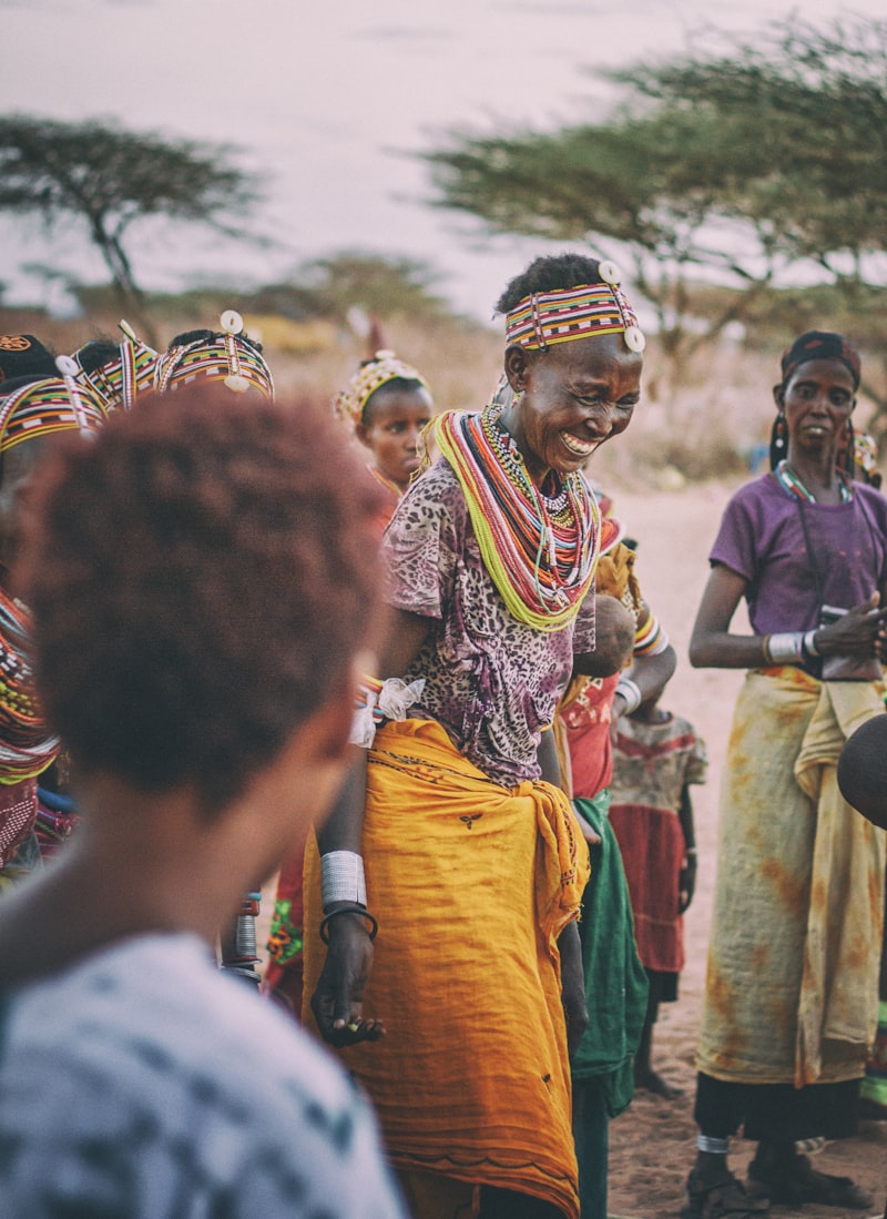 African community celebrating together — Ubuntu spirit